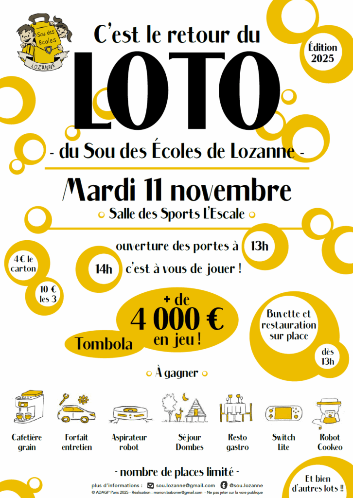 Affiche du Loto