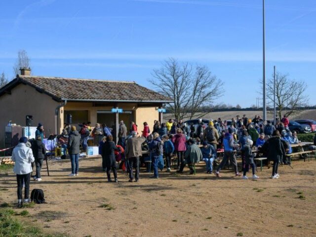 Photo d'un ravitaillement